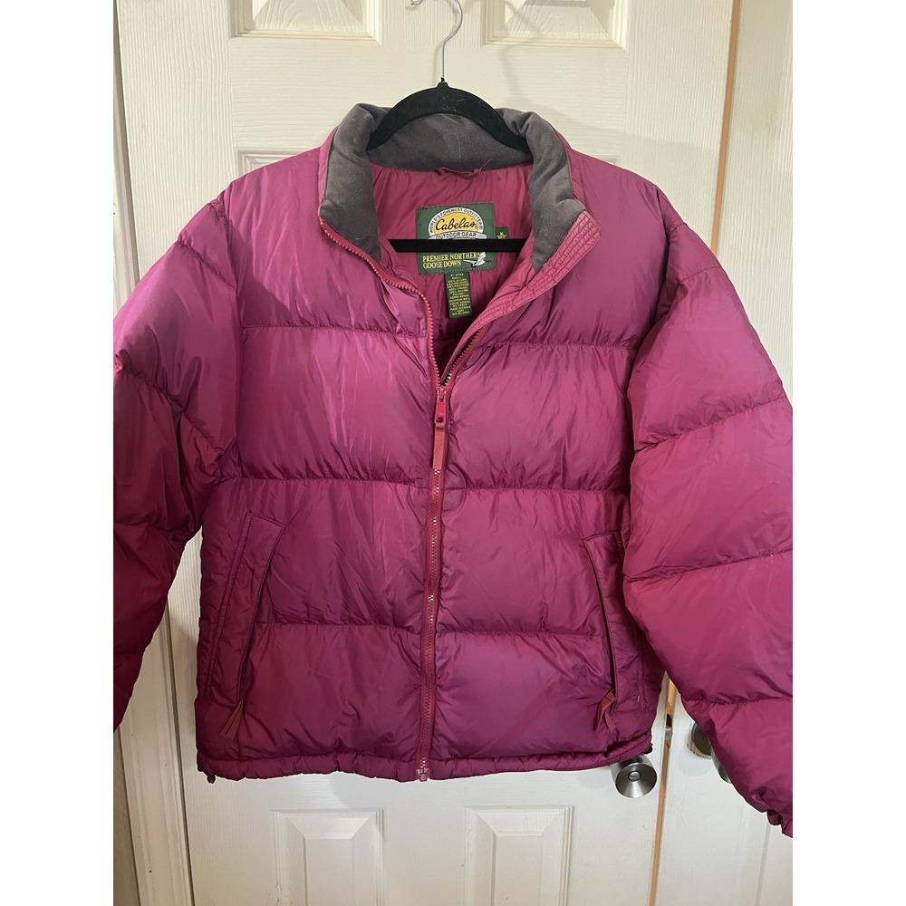 Cabela's Women's Premier Northern Goose Down‎ Puffer Coat Size Medium